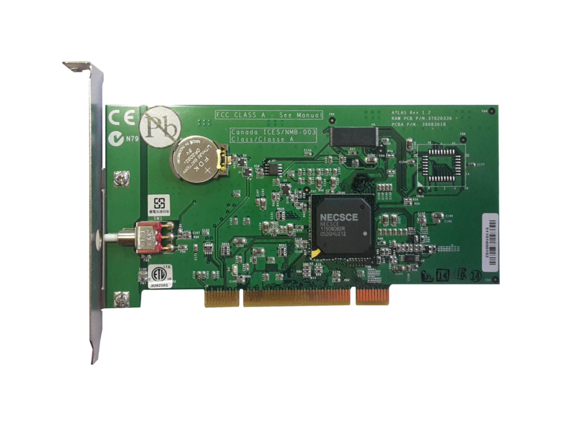 REFURBISHED IBM NVRAM ROHS ADAPTER PCI -38R4173- GRADE A REFURBISHED IBM NVRAM ROHS ADAPTER PCI -38R4173- GRADE A