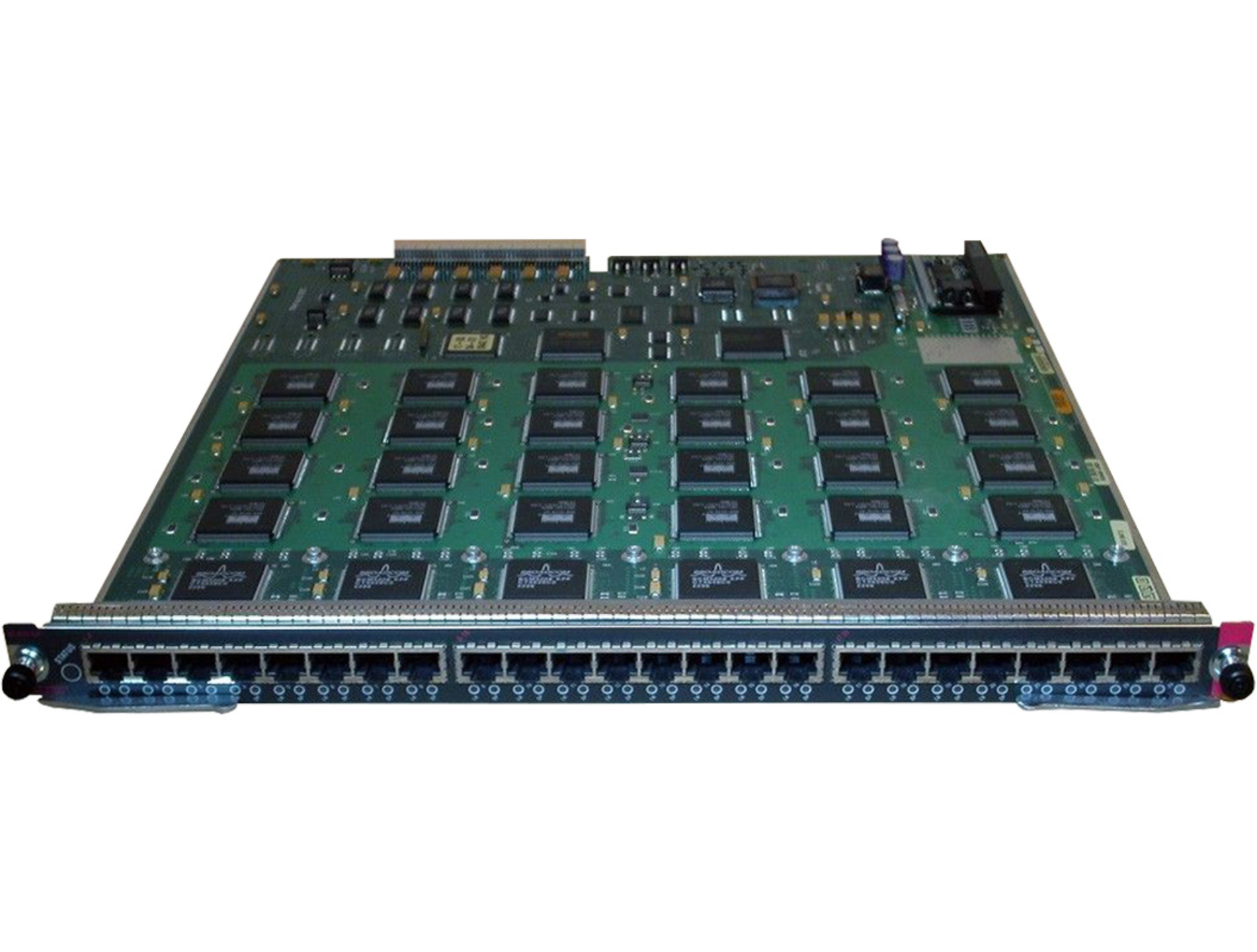 REFURBISHED 24-PORT 10/100BASE-TX FAST(FEC,WRED,802,1Q/ISL)MOD.5XXX GRADE A REFURBISHED 24-PORT 10/100BASE-TX FAST(FEC,WRED,802,1Q/ISL)MOD.5XXX GRADE A
