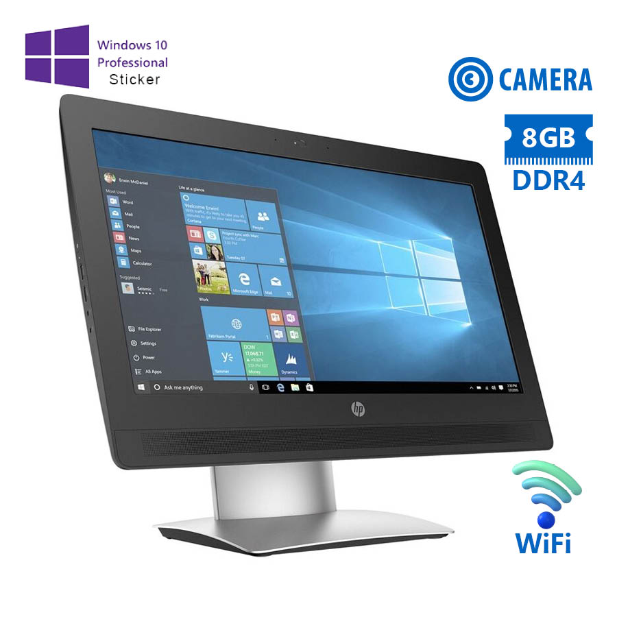 REFURBISHED HP (A-) ProOne 400G2 AIO WiFi w/Monitor 20”/i5-6500T/8GB DDR4/500GB/DVD/Webcam/10P Grade A- Refurbis REFURBISHED HP (A-) ProOne 400G2 AIO WiFi w/Monitor 20”/i5-6500T/8GB DDR4/500GB/DVD/Webcam/10P Grade A- Refurbis