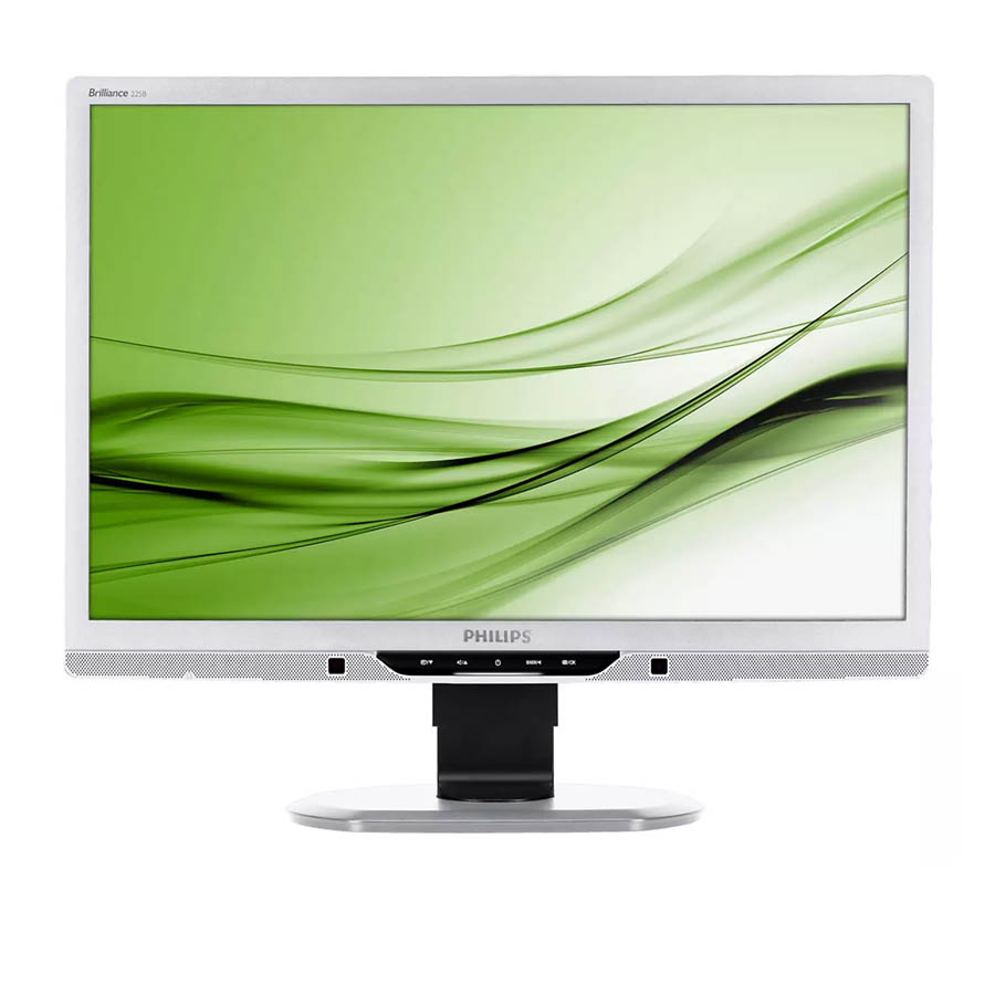 Used (A-) Monitor 225B TFT/Philips/22"/1680x1050/Wide/Silver/Black/w/Speakers/Grade A-/D-SUB & DVI-D